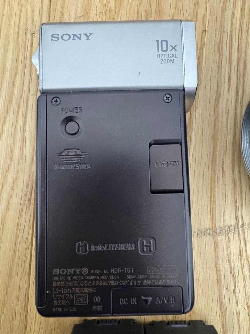 動作確認 ソニーSONY デジタルビデオカメラ 2セット