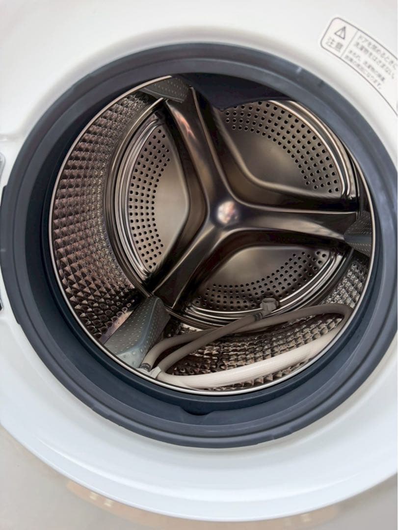 【美品】AQUAアクアドラム式洗濯乾燥機 2023年製 AQW-SD12P-L