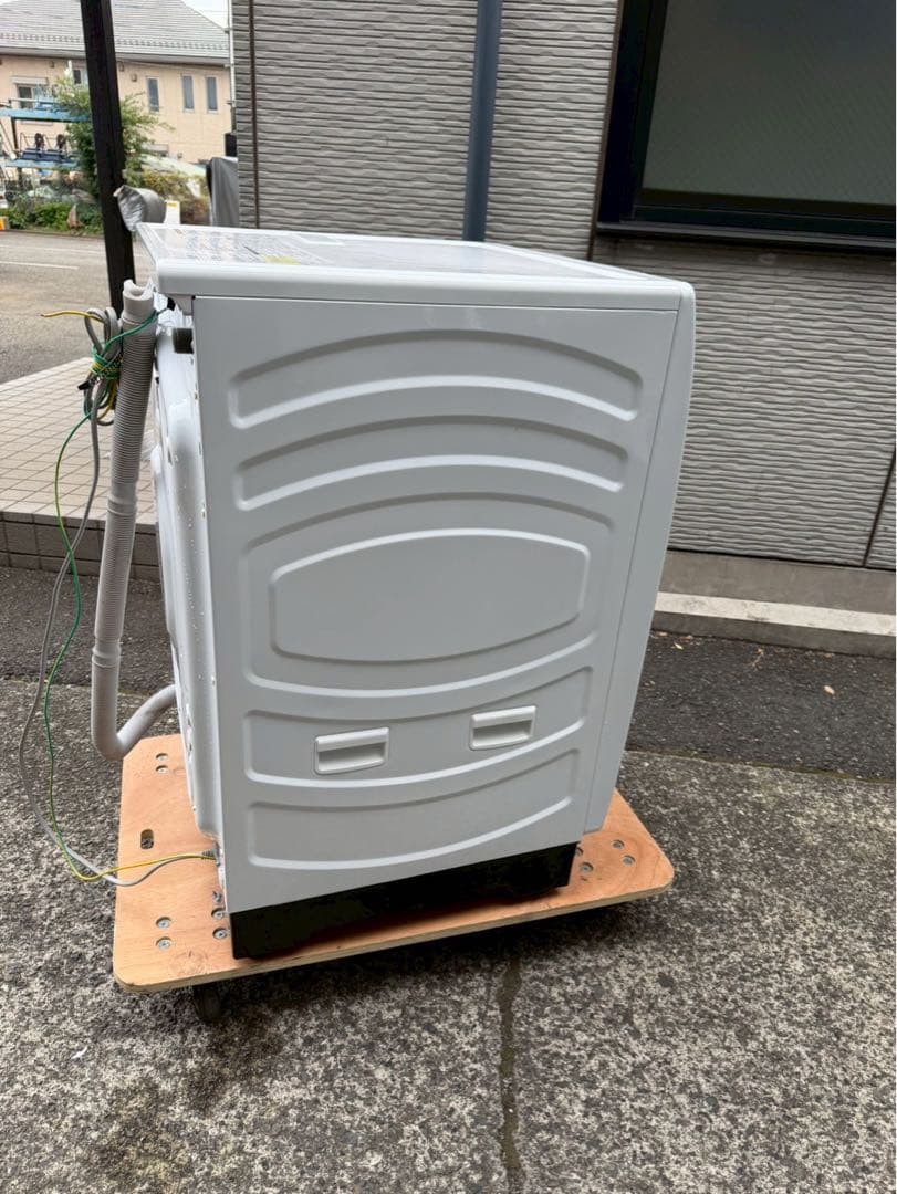 【美品】AQUAアクアドラム式洗濯乾燥機 2023年製 AQW-SD12P-L