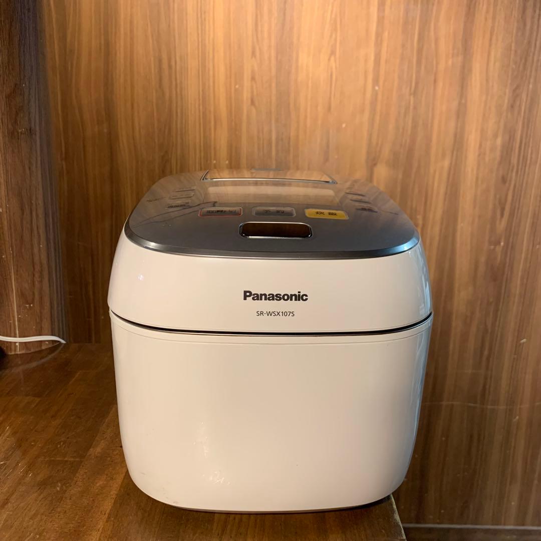 Panasonicスチーム&可変圧力ＩＨジャー炊飯器 SR-WSX107S