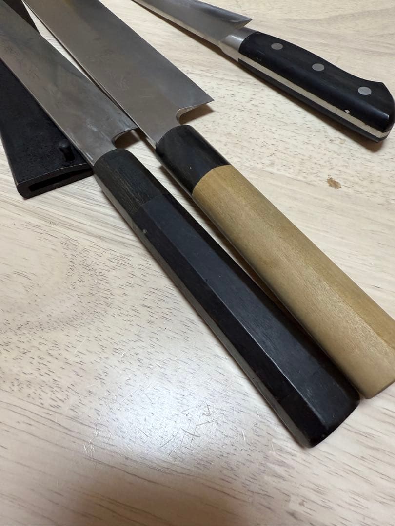 堺孝行　白虎　薄刃　洋出刃セット