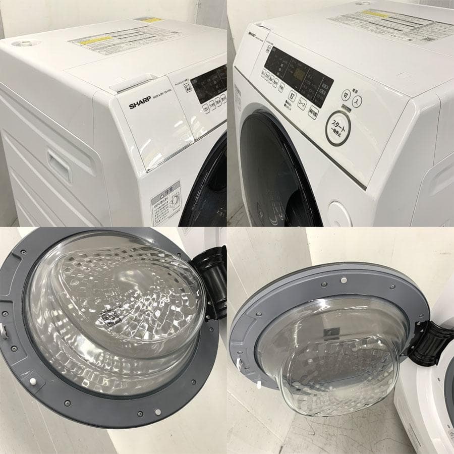 シャープ ドラム式洗濯乾燥機 ES-H10G 洗濯10.0kg 乾燥6.0kg