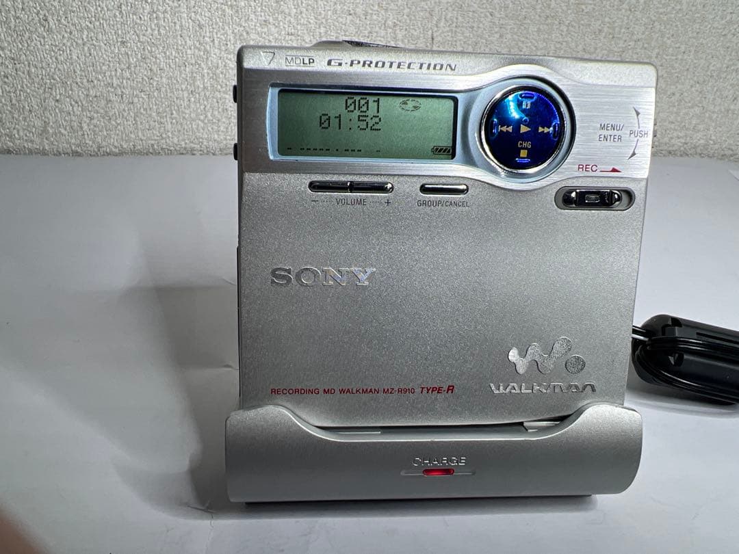 【美品】SONY ソニー MDウォークマン　MZ-R910 TYPE-R