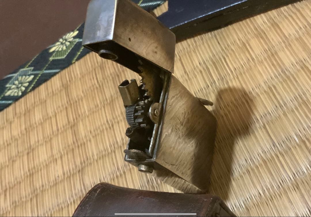 アンティークライター　シルバー