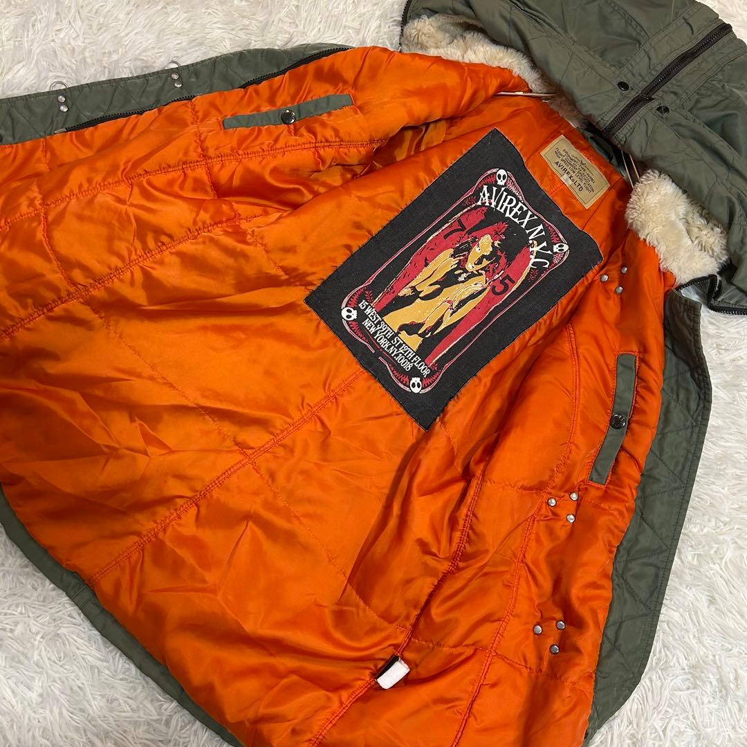 AVIREX ファイヤーマンジャケット N2-B M フライトジャケット