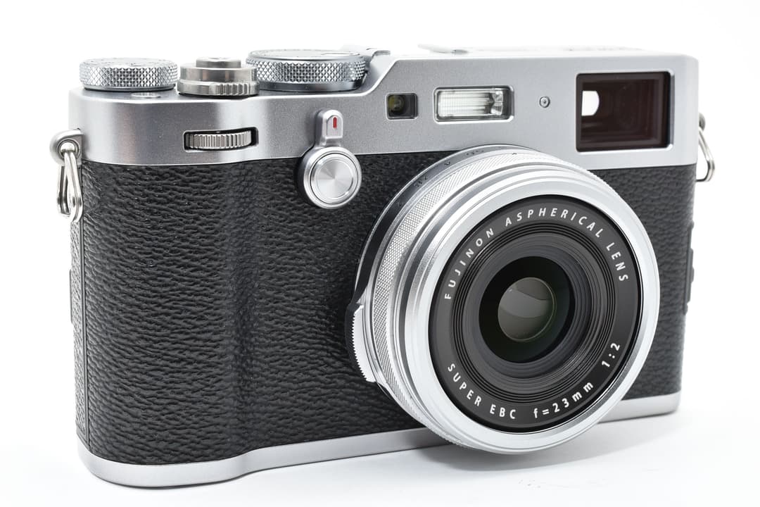 FUJIFILM X100F シルバー 革ケース&箱付 N2