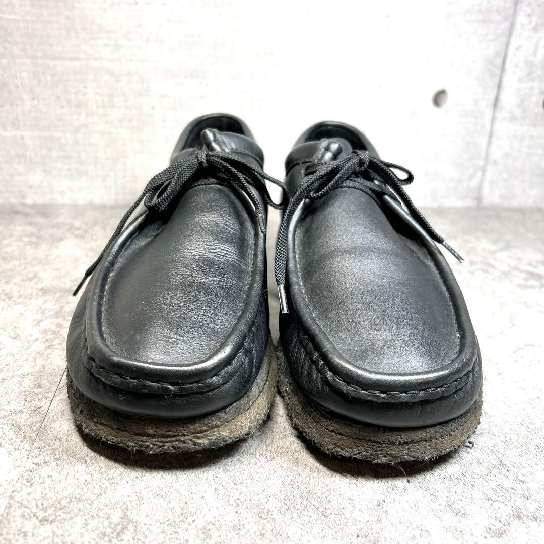 極美品【クラークス】Clarks/ワラビー/オールレザー/クレープソール/11/