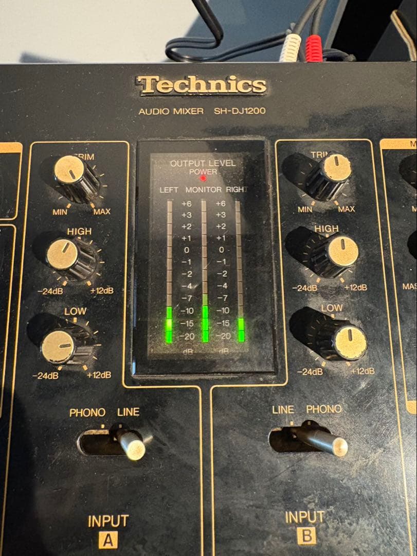technics sh-1200 DJミキサー　テクニクス 動作確認済み