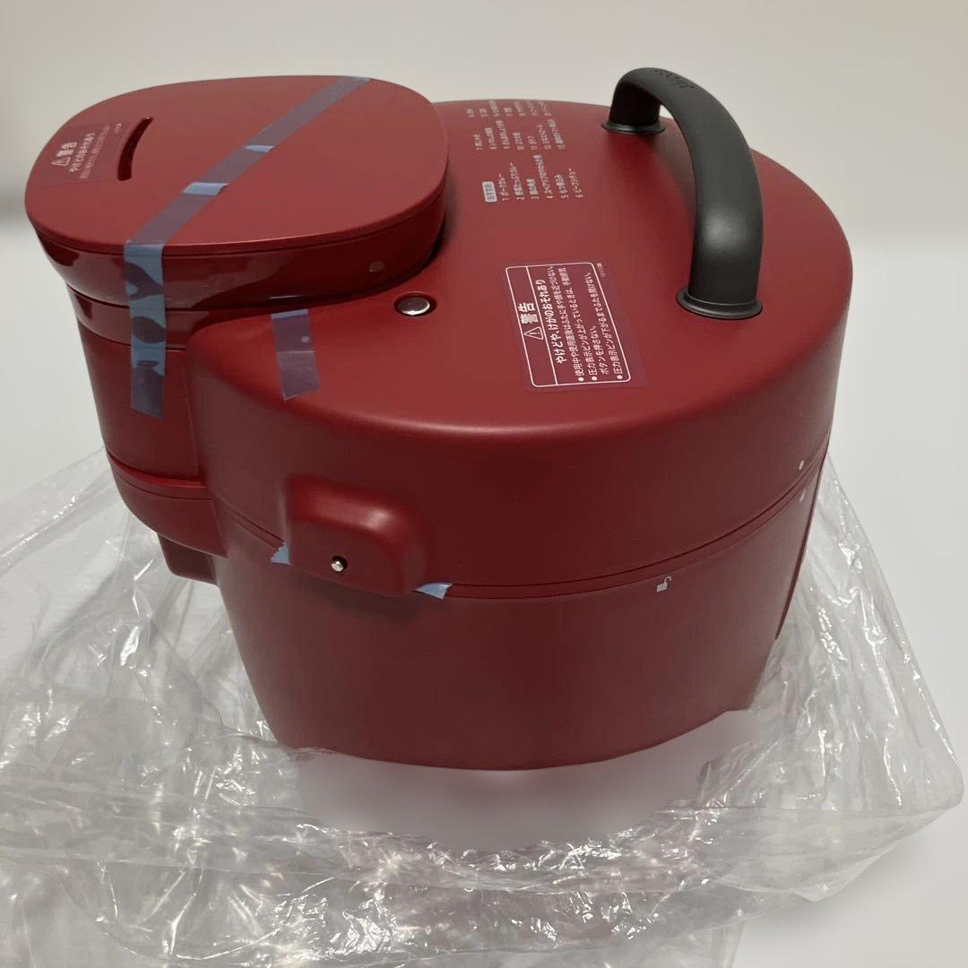 siroca 電気圧力鍋　おうちシェフPRO SP-2DS271 レッド　未使用