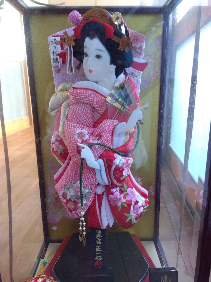 華やかな羽子板 ピンク