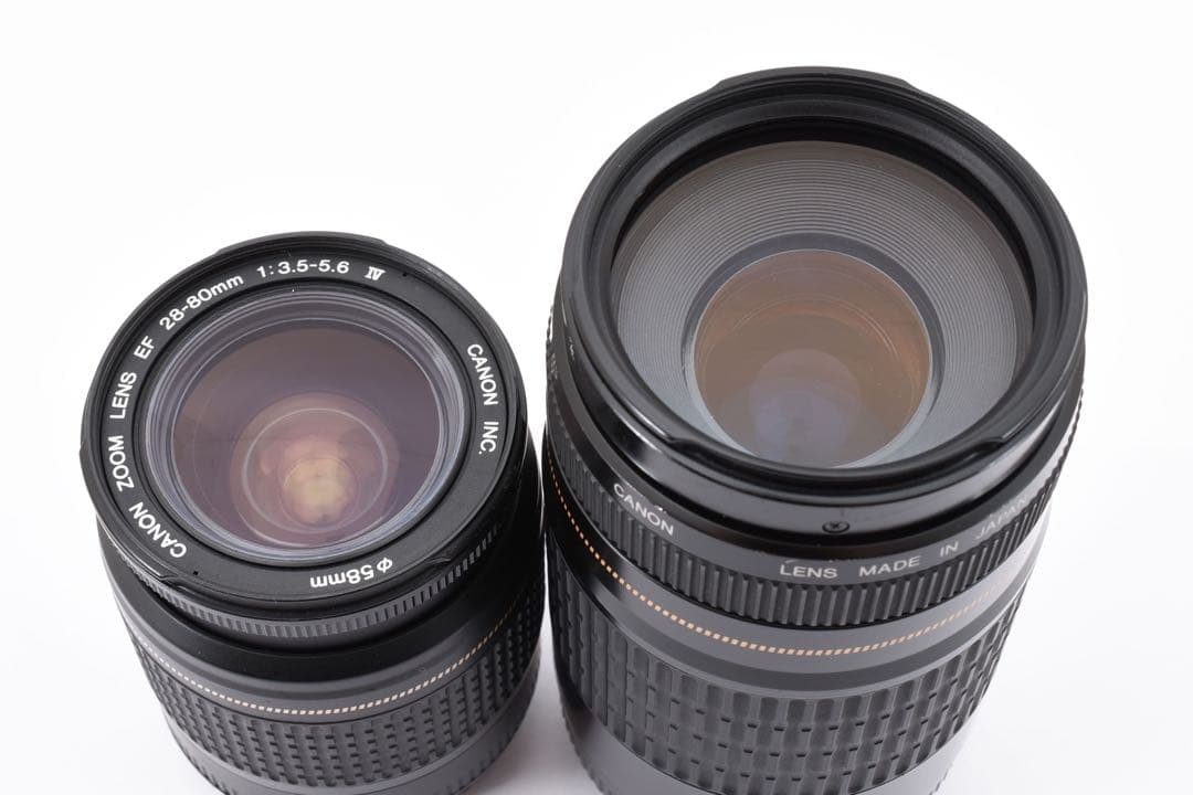 保証付き/CANON EOS Kiss X10i標準&望遠ダブルレンズセット