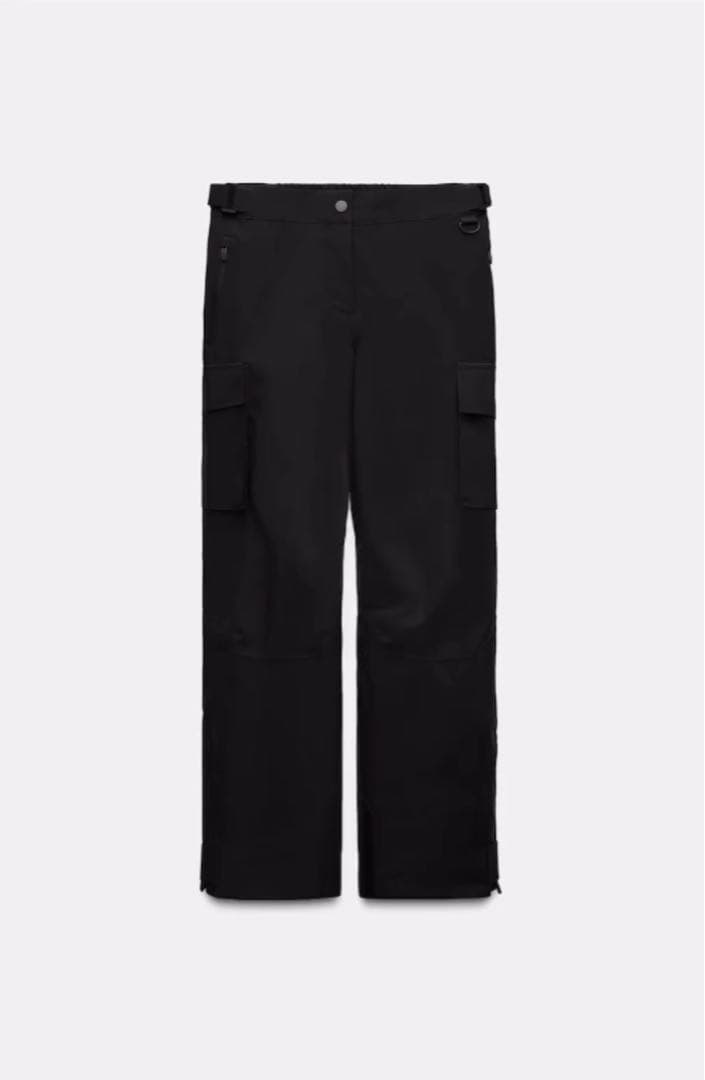 ZARA スキーウエア　防水　防風　カーゴパンツ