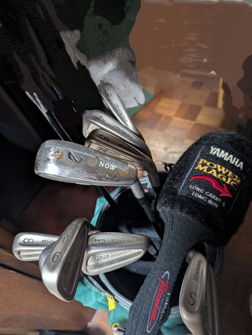 ゴルフバック&クラブ10本セット　メンズ