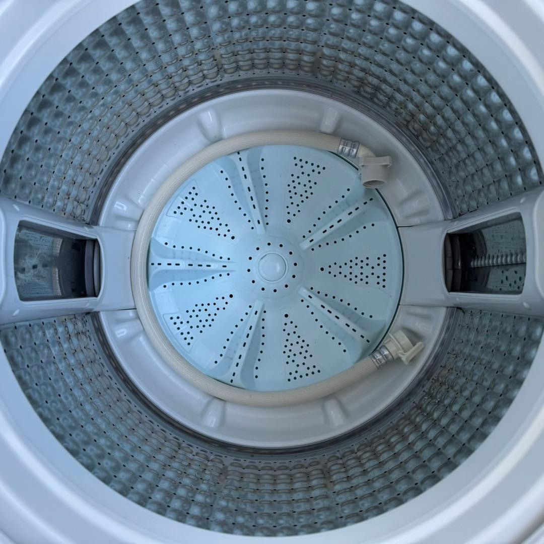 66⭐️2022年製★アクア　洗濯機 インバーター　7KG 一人暮らし　ガラス扉