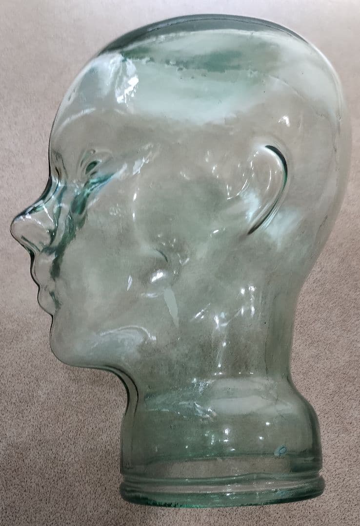 ガラスヘッドマネキン トルソー ヴィンテージ ディスプレイ 店舗什器 オブジェ