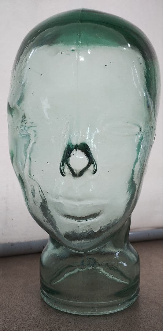 ガラスヘッドマネキン トルソー ヴィンテージ ディスプレイ 店舗什器 オブジェ