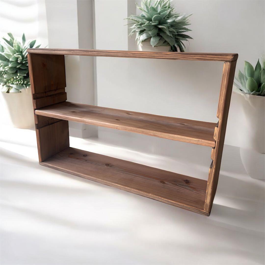 オープンシェルフ　おしゃれ収納　マガジンラック　ブックシェルフ　絵本棚