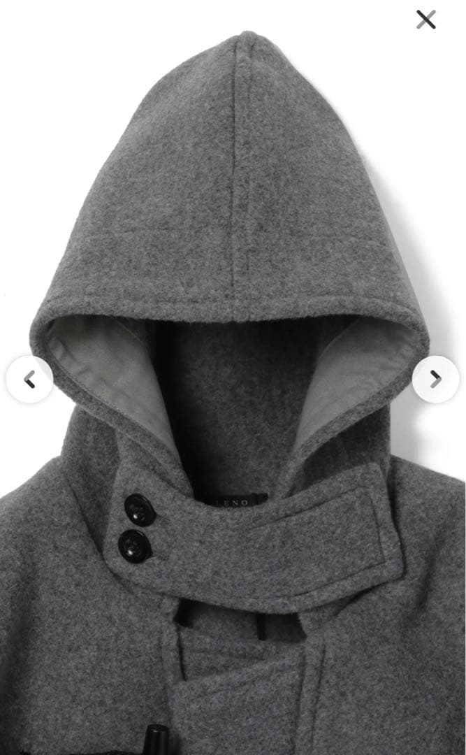 LENO リノ ダッフルコート 22AW オーバーサイズ H2202-CO010