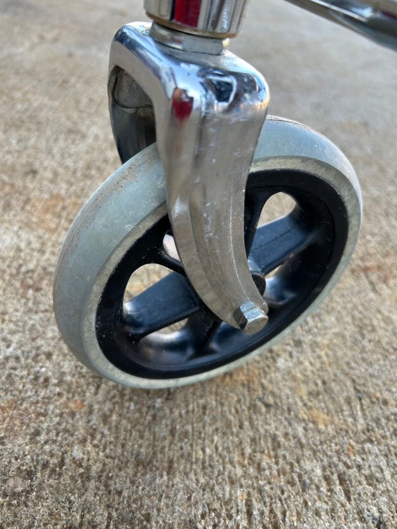 折りたたみ式 自走式カワムラ リクライニング 介助用 車椅子 車いす