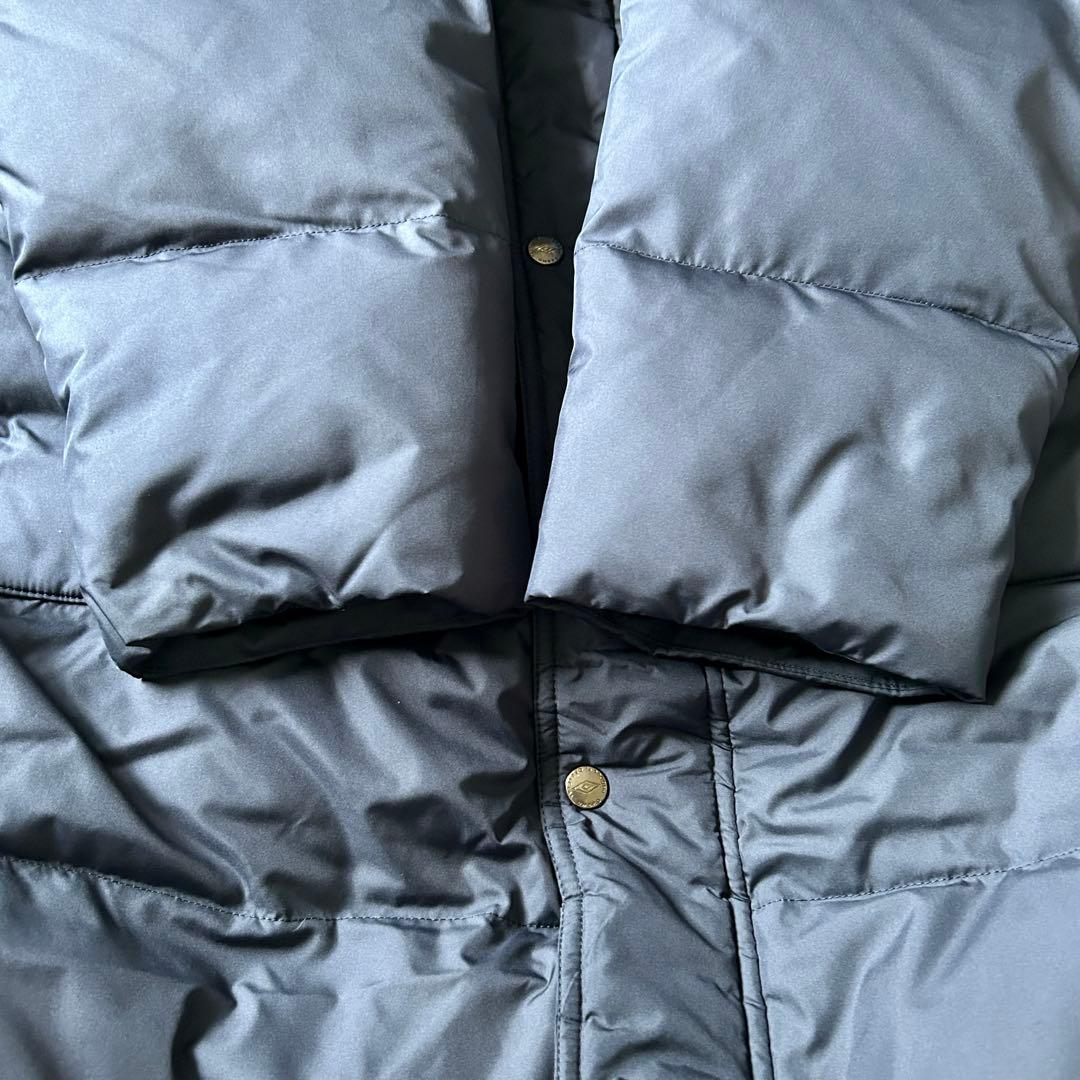 【未使用級】UMBRO アンブロ ダウン ロング　ベンチコート Ｏサイズ　濃紺