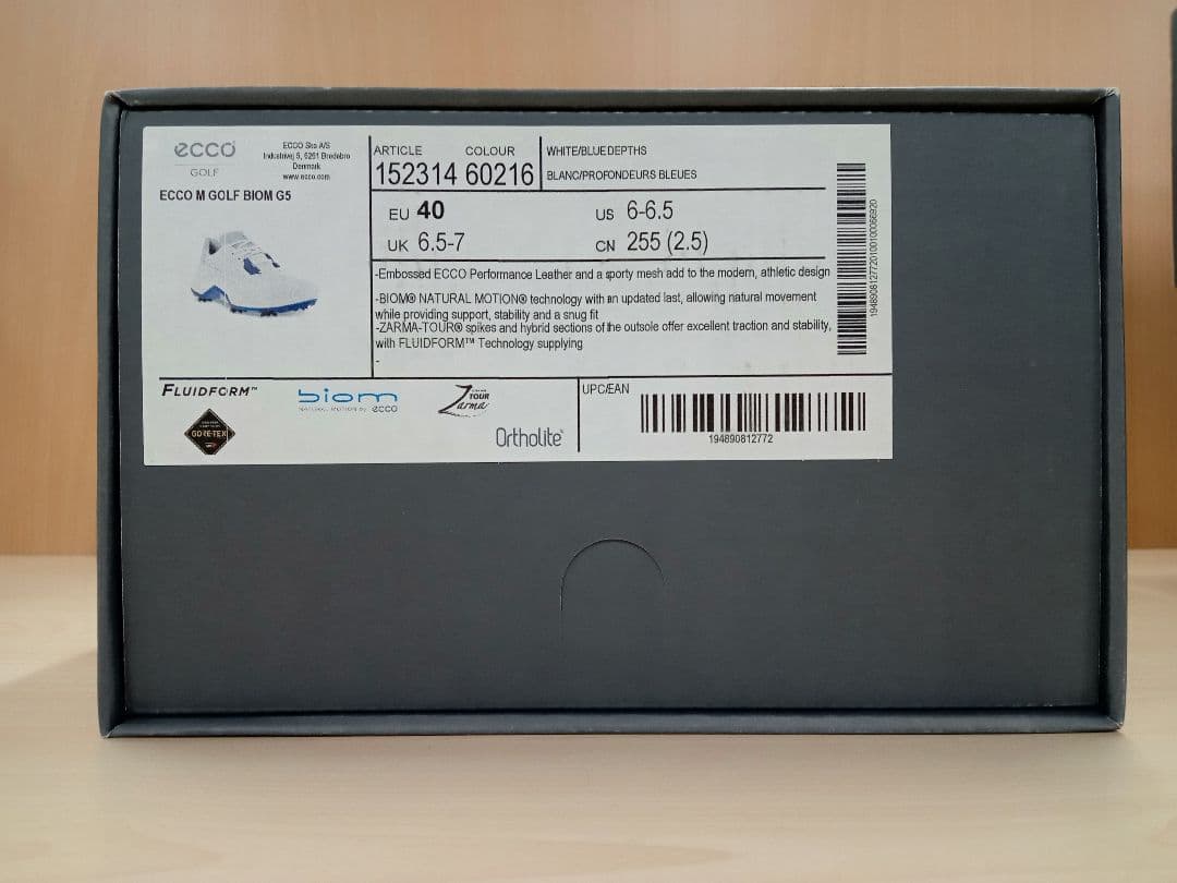 ECCO GOLF メンズ ゴルフシューズ 40サイズ