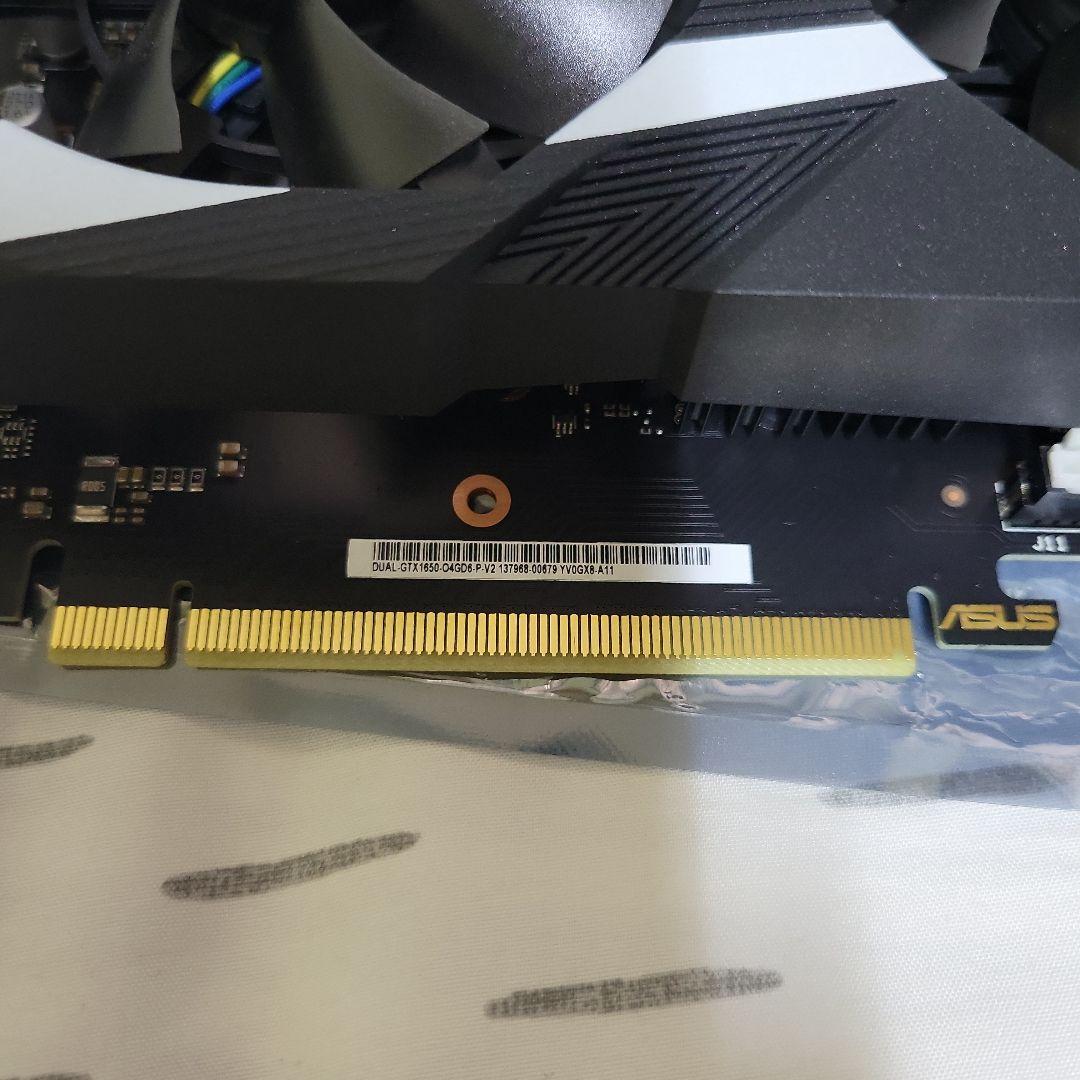 ASUS GeForce GTX1650 GDDR6　補助電源必要