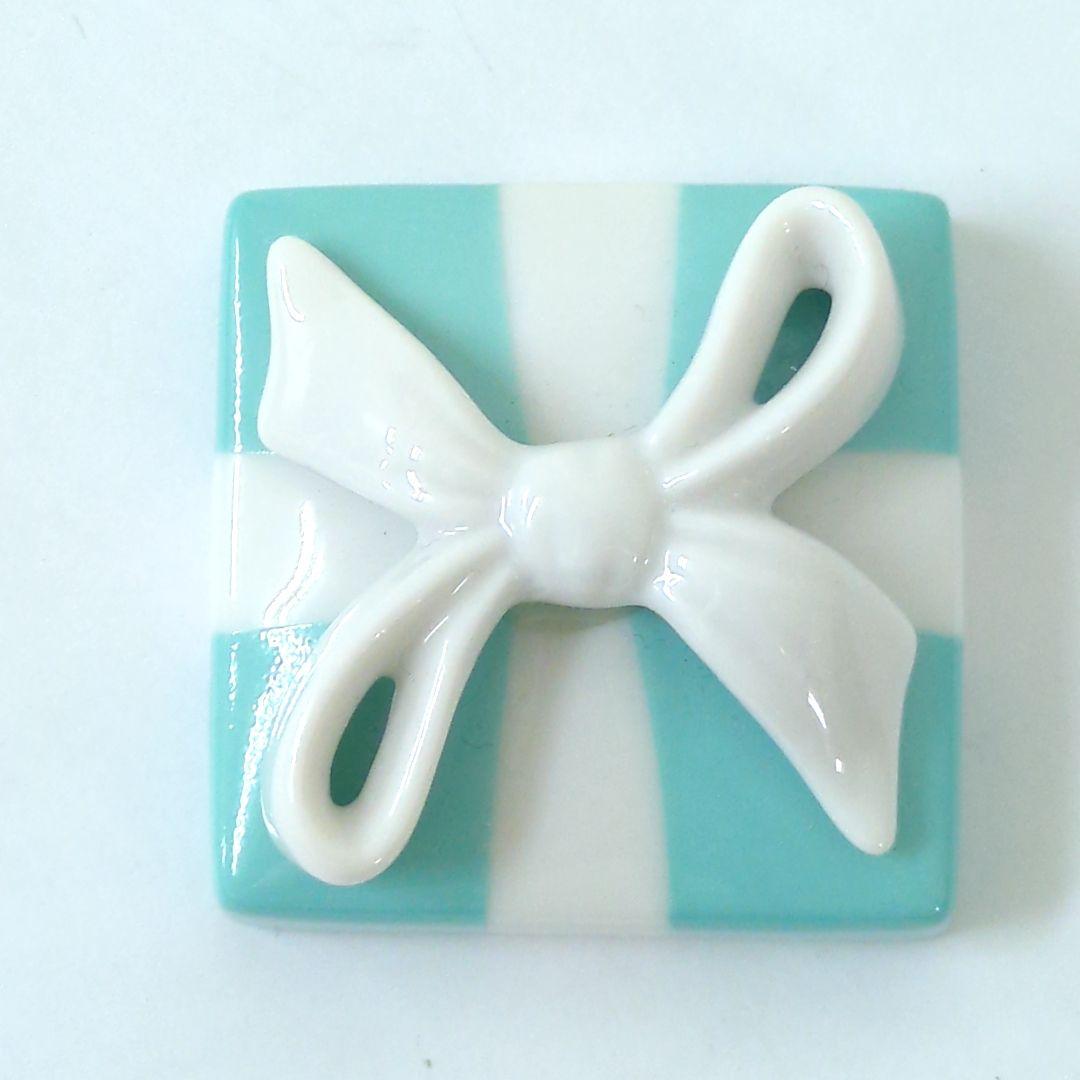 ティファニー ミニ ジュエリーケース 陶器 ブルー Tiffany
