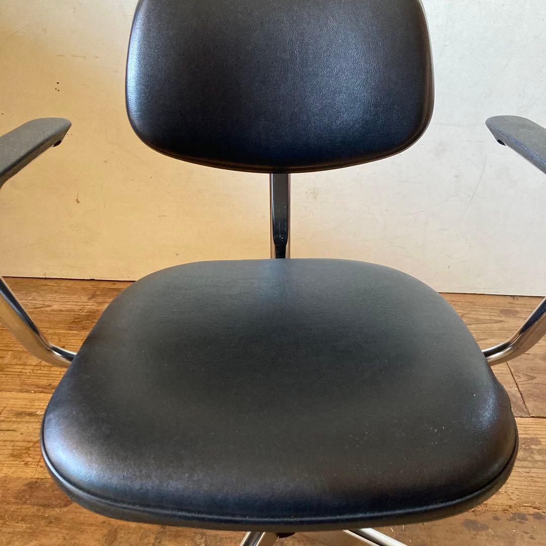 ◉未使用 長期保管◉コクヨ ヴィンテージ インダストリアル デスクアームチェア1