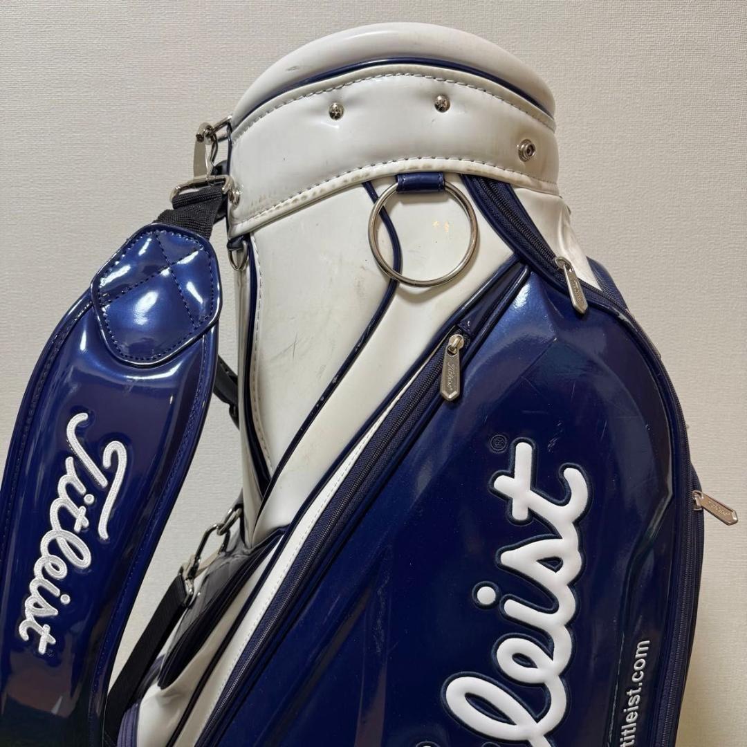 Titleist タイトリスト キャディバッグ ゴルフバッグ エナメル