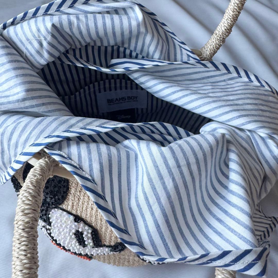 未使用✨️JAPAN限定✨️BEAMS BOY 25th ディズニー かごバッグ