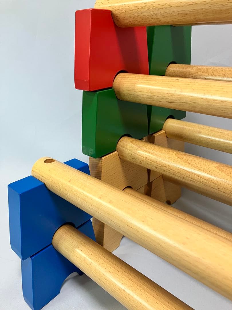 ≪美品≫カラー運動棒(10本組) マスセット株式会社 71355