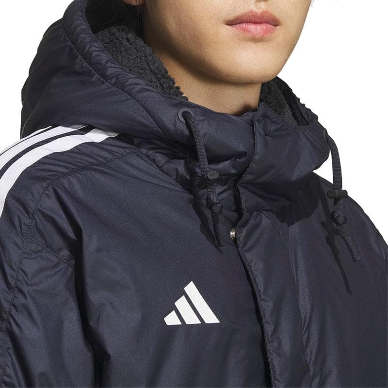 ★新品★adidasアディダス ベンチコート 黒・白【XL】