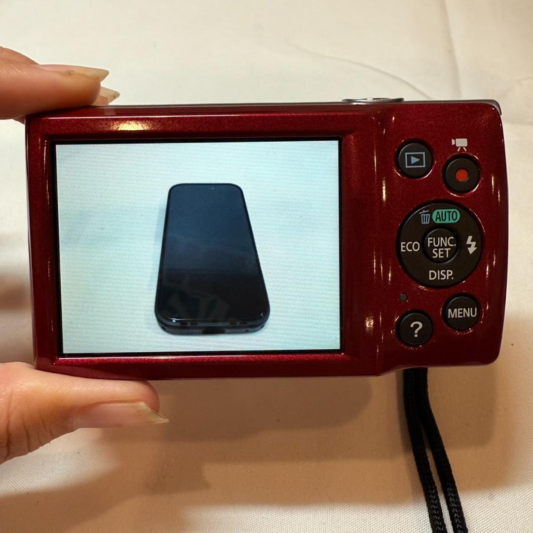 Canon IXY120 コンパクトデジタルカメラ レッド