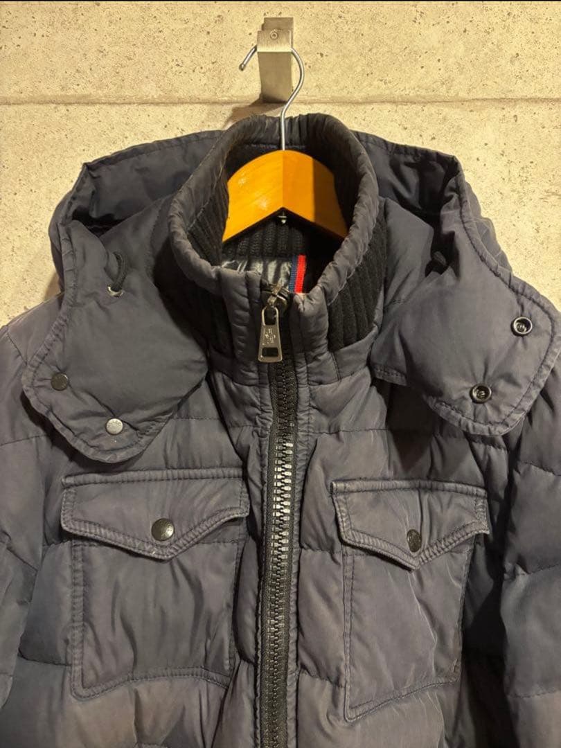 モンクレール ダウン ジャケット フランス国旗