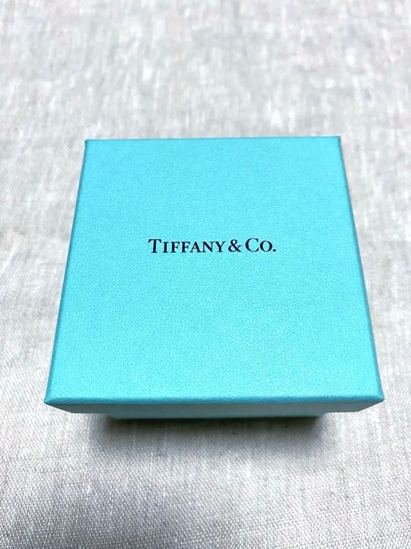 【新品未使用】正規品★ティファニー ミニ ブルー ボウ ボックス 小物入れ陶器