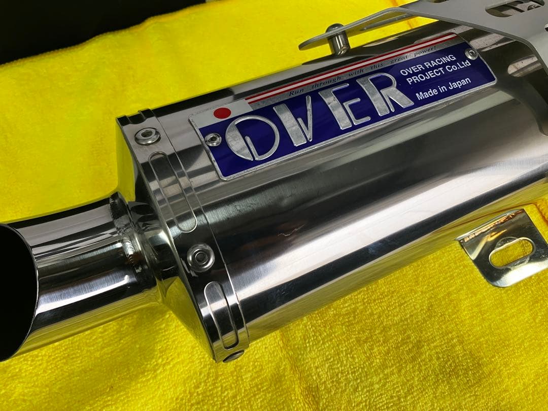 モンキー125 JB03 OVER ステンオーバルアップマフラー オーバー