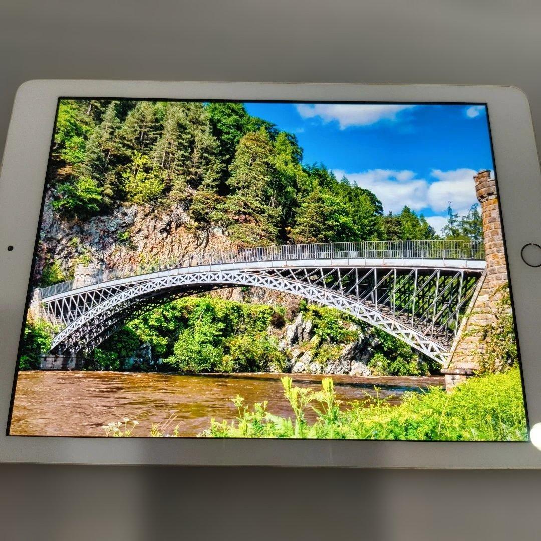 【軽快OS】iPad 第5世代セルラー 32GBゴールド＋ペン＋充電器＋ケーブル