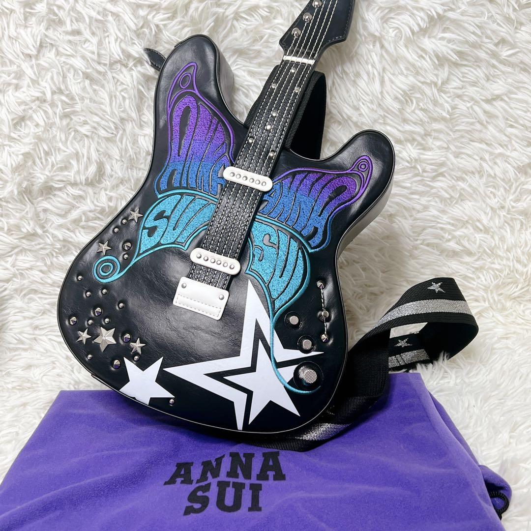 入手困難✨ANNA SUI AS ギターバッグ ショルダーバッグ スタッズ
