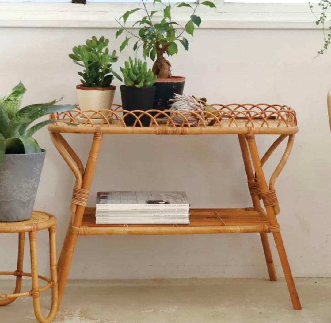 ラタン　コンソール