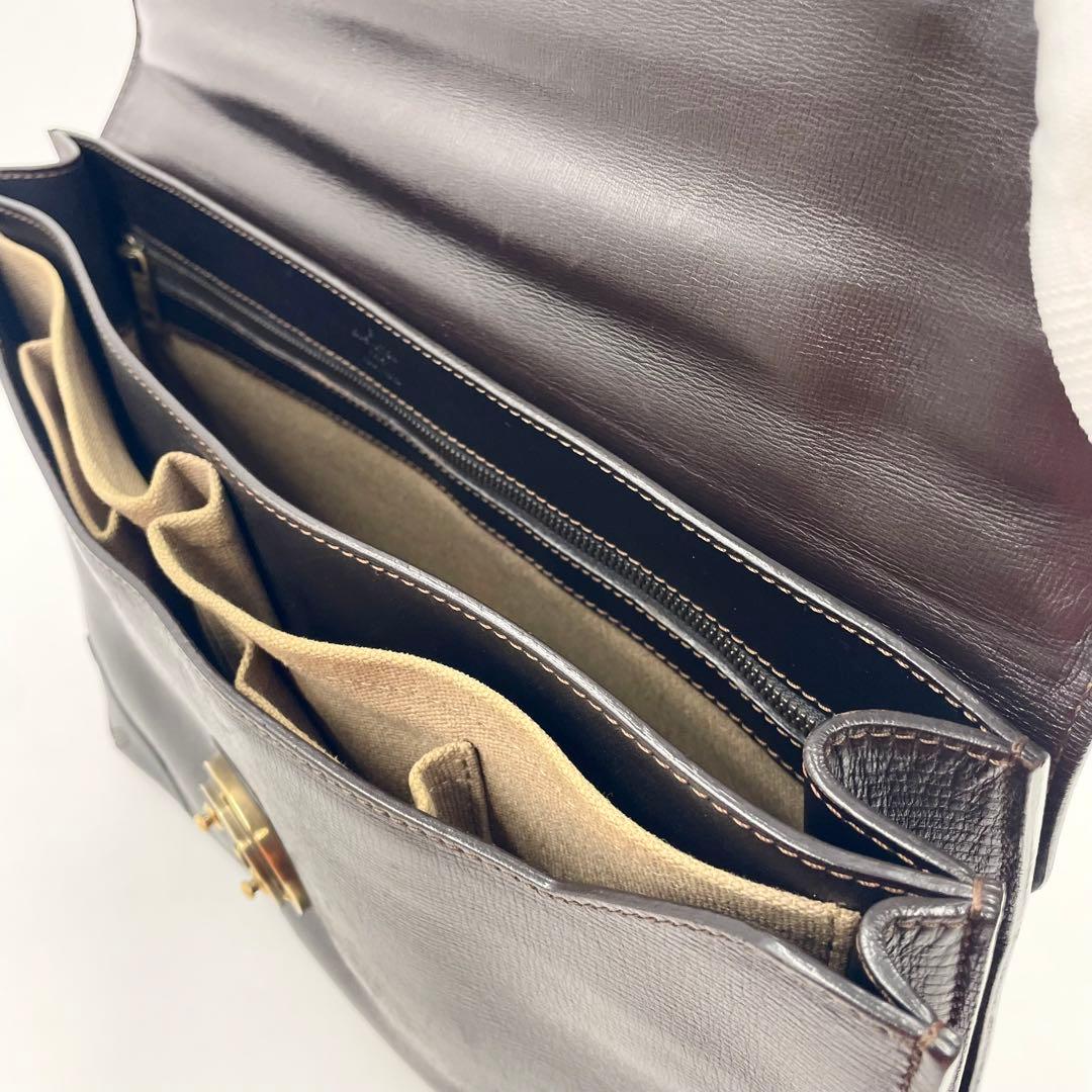 【極美品】ルイヴィトン ユタ アパシュ カフェ ブリーフケース 本革 ビジネス