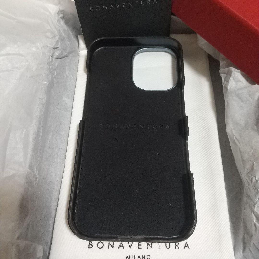 (新品)ボナベンチュラ スマホケース iPhone16 グレージュ
