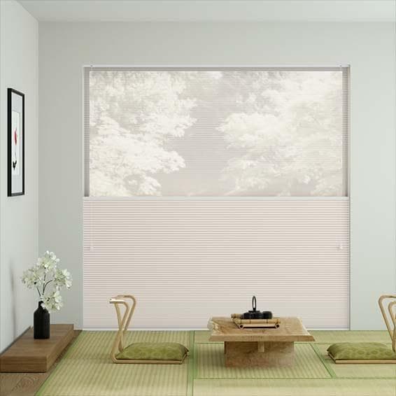 未使用　ハニカムシェード シアーアイボリー 　64×132