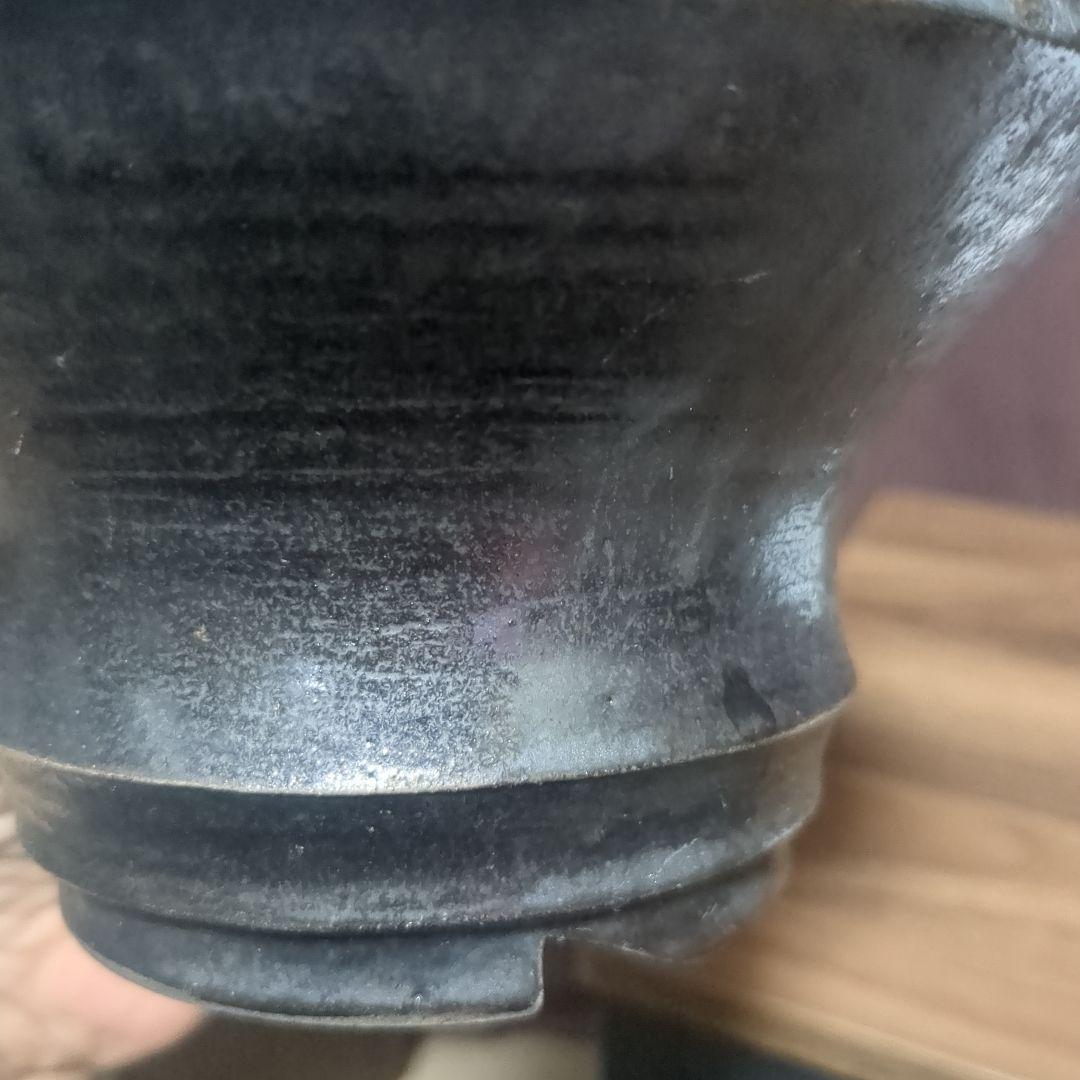 アガベ陶器鉢　植木鉢　比護作品　美品