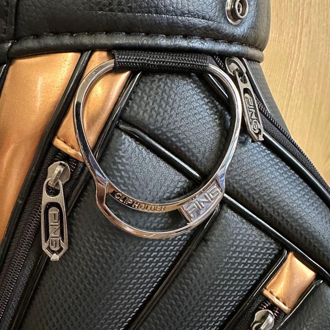 ピン PING PGJ-CBLT18 キャディバッグ ブラック カッパー