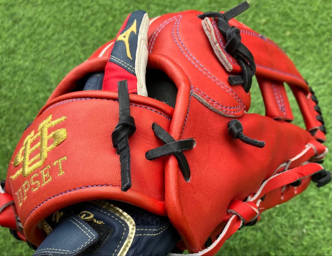 新品　アップセット　硬式　内野手　グローブ　日本製　誠グローブ