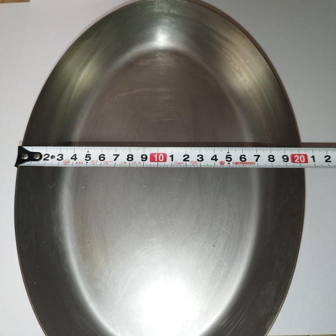 Mauviel オーバルパン 30cm 銅 片手鍋 フライパン フランス製