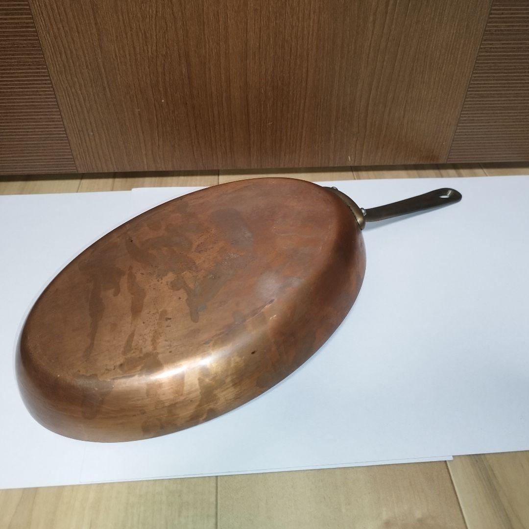 Mauviel オーバルパン 30cm 銅 片手鍋 フライパン フランス製