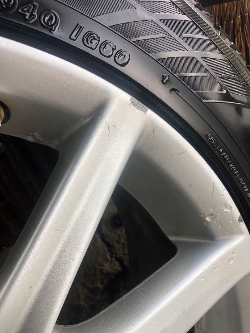 レクサスGS 純正アルミ　スタッドレスセット　直取引希望　着払　岐阜発