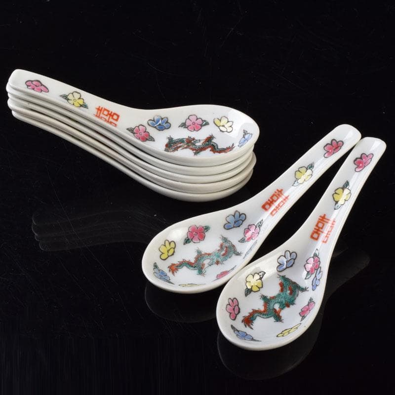 中国　景徳鎮　龍花文　レンゲ　24点まとめて　C　8592