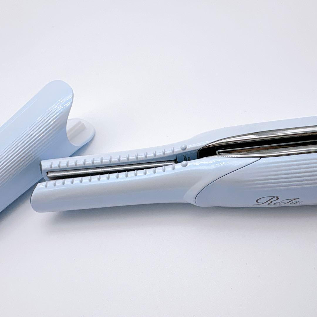 リファ フィンガーアイロンST ホワイト ホワイト ミニヘアアイロン コードレス